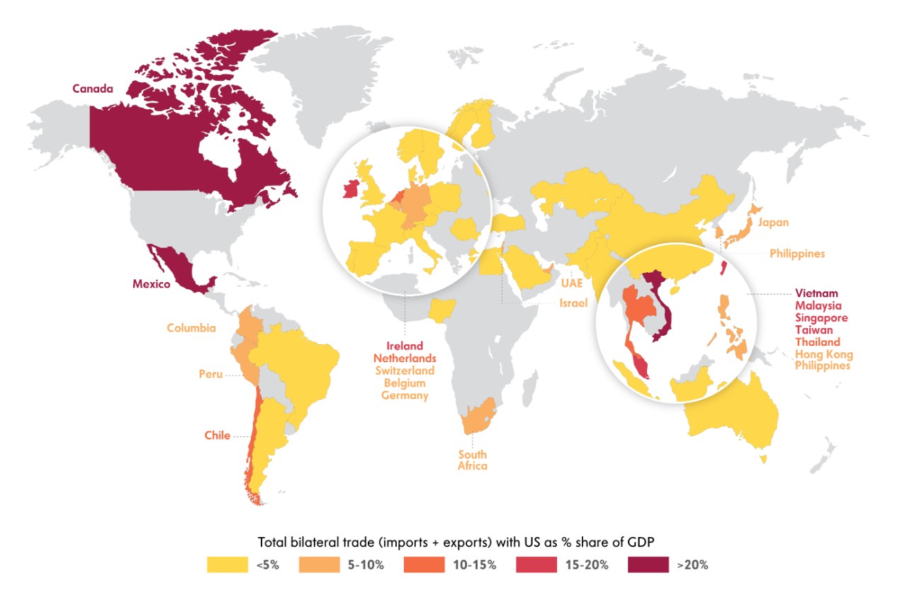 Mapping the Impact of Tariffs